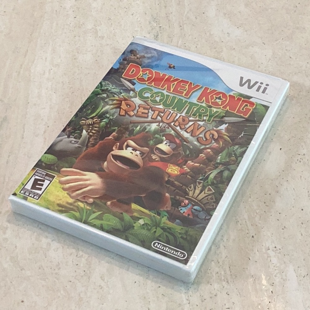 New Factory Sealed Donkey Kong Country Returns Nintendo Wii Game - Picture 5 of 9
